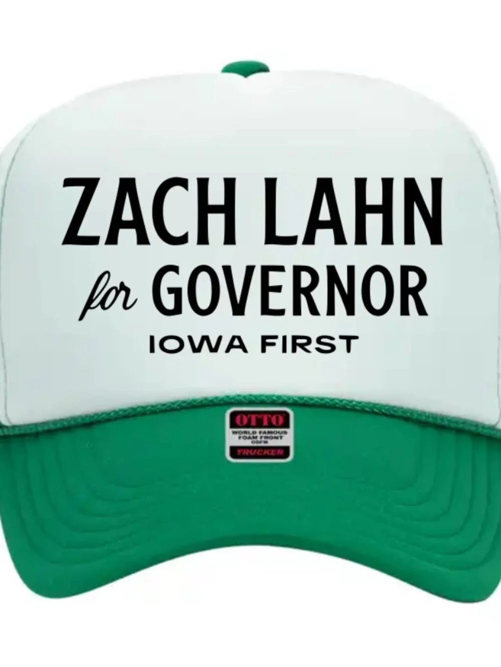 NEW - Zach Lahn Hat - Zach Lahn for Governor Iowa First